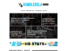 Tablet Screenshot of humblebola.com
